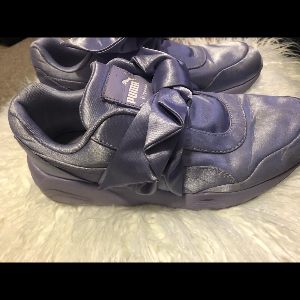 FENTY by Rihanna purple bow sneakers - Picture 3 of 7